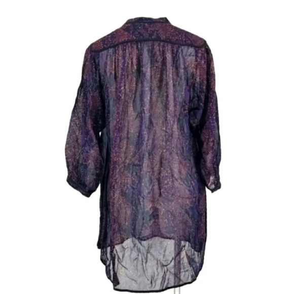 REBECCA TAYLOR Python Print Tunic Blouse/Dress - Picture 2 of 13